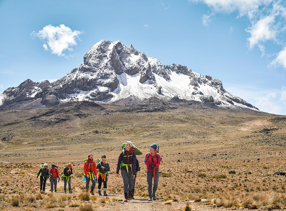 Climbing Mount Kenya 