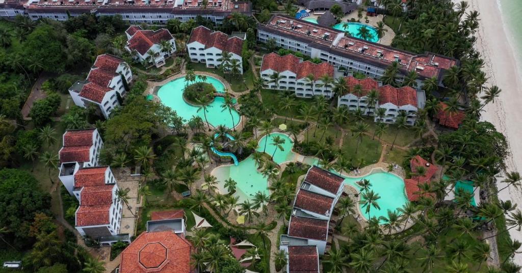 Sarova Whitesands Beach Resort & Spa aerial view